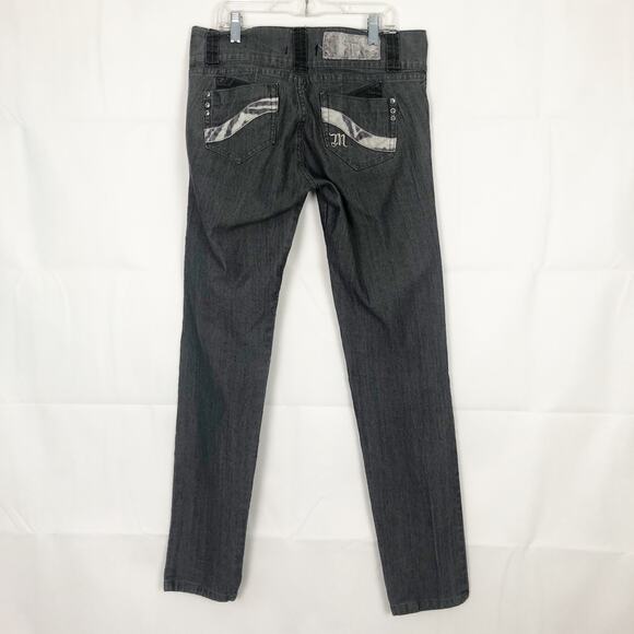 Maripily Mid-Rise Charcoal Jeans Size 5 - Picture 6 of 12